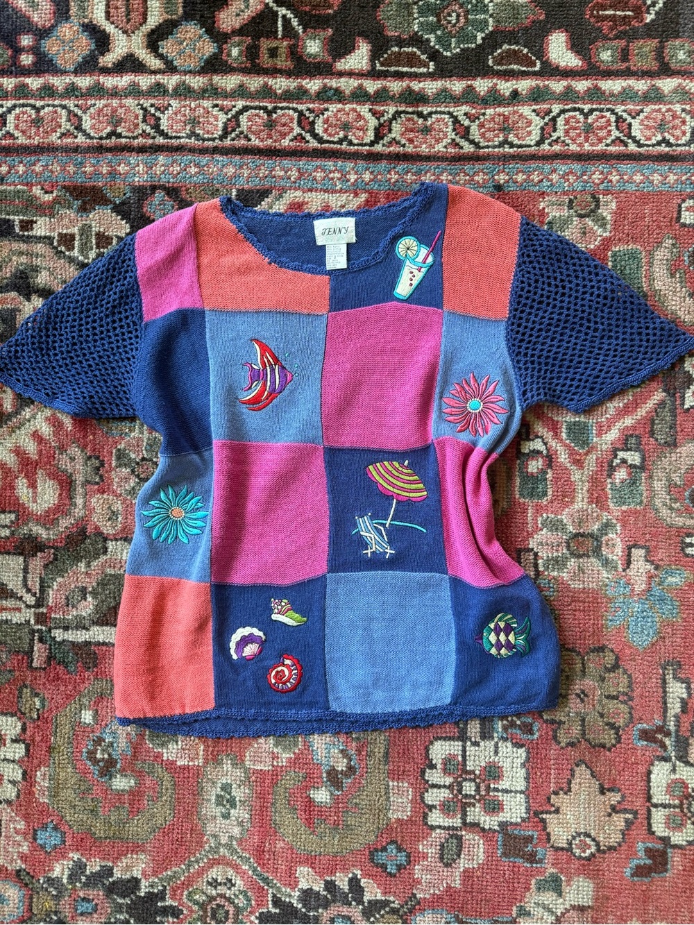 Vintage Jenny Beach Knit Top